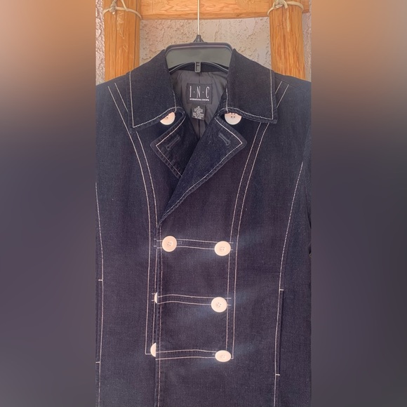 MACY’S WOMEN’S INTERNATIONAL CONCEPTS DOUBLE - BREASTED JACKET - Picture 3 of 5